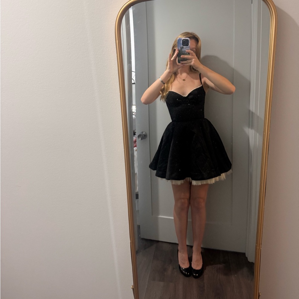 House of CB Black Mademoiselle “Minimoiselle” Mini Dress